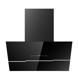<span class=keywords><strong>Hotte</strong></span> de cuisinière <span class=keywords><strong>murale</strong></span> IDEA, <span class=keywords><strong>hotte</strong></span> de cuisinière intelligente à nettoyage automatique 90cm cuisine forte aspiration électrique LED Ventilation verre trempé - Product Image 1
