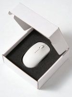Kotak Kemasan Mouse Gaming Custom OEM dengan Cetak, Laminasi Matt/Glossy, dan Logo Emboss untuk Penggunaan Ritel Massal