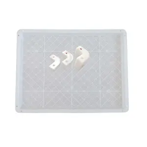 Newly Developed Mesh Design Stackable Gummy / Chocolates plastic tray for fish oil capsule food grade