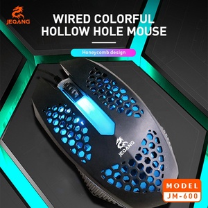 Ratón para juegos con cable, diseño hueco colorido con acabado liso resistente al desgaste para diestros, juegos móviles - Product Image 5