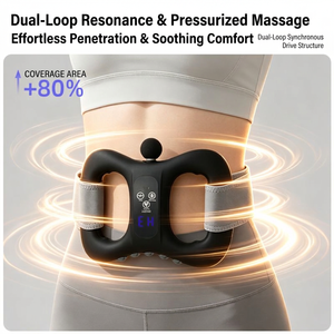 Nouveau pistolet de massage musculaire électrique sans fil 5-en-1, pistolet de massage des fascias silencieux et sans fil, pistolet de massage précis des points localisés, pistolet de massage des fascias électrique - Product Image 4