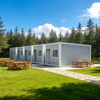 Bureau conteneurisé en kit avec conception modulaire pour projets de construction