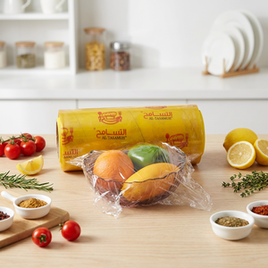 <span class=keywords><strong>Film</strong></span> <span class=keywords><strong>étirable</strong></span> PVC transparent de qualité alimentaire en gros d'usine, rouleau jumbo 30 cm <span class=keywords><strong>x</strong></span> 10 microns <span class=keywords><strong>x</strong></span> 3000 m - Product Image 6