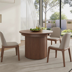 <span class=keywords><strong>Table</strong></span> à manger pliable entièrement en bois, rectangulaire, <span class=keywords><strong>3</strong></span> <span class=keywords><strong>mètres</strong></span>, haut de gamme, pour maison d'hôtes, hôtel, villa, <span class=keywords><strong>table</strong></span> ovale simple et moderne, 10 personnes - Product Image 4