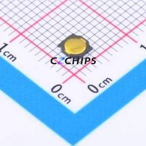 TS3735PA 250gf 030 Tactile Switch SMD Switch Single Pole Single Throw Round Button 2.6N Vertical Mount - Product Image 1