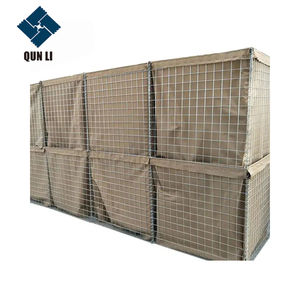 Güvenlik defansif galvanizli çelik tel Mesh bariyer Blast duvar <span class=keywords><strong>Bastion</strong></span> çit kare istinat duvar gabionlar çit kesme - Product Image 2
