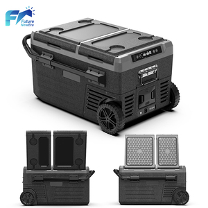 Refrigerador Portátil para Auto de 12/24V 110-240V AC para Viajes, Refrigerador para Camioneta, Refrigerador Portátil para Auto - Product Image 4