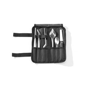 Juego de 6 Platos de Presentación HENDI, Acabado Satinado, 255x25x(H)100mm, para Servicio en Restaurantes y Hoteles - Product Image 1