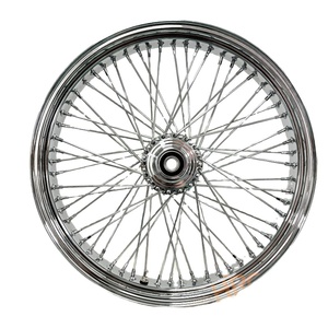 Jantes de moto en fil d'acier ancien 16 18 19 20 21 23 pouces chromées avant arrière pour <span class=keywords><strong>Harley</strong></span> Fxst Flst Xl Touring - Product Image 1