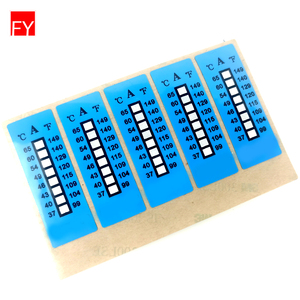 Etiquetas Termosensibles que Cambian de Color, Indicadores de Temperatura Irreversibles, Pegatinas de Papel para Bebés, Indicador de 60°C - Product Image 3