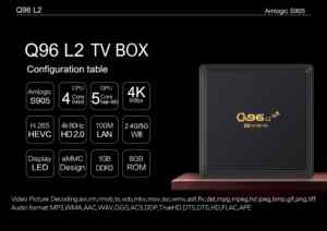 Caja de <span class=keywords><strong>TV</strong></span> Android Q96L2 4k 5G Amlogic Económica pero de Buena Calidad, Caja de Streaming al por Mayor con Wifi de Doble Banda, 8GB 128GB, Smart <span class=keywords><strong>TV</strong></span> <span class=keywords><strong>Box</strong></span> 8K - Product Image 5