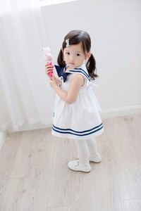 Produits les plus vendus : Robe en tissu à imprimé bordure style Kate Middleton, mignonne et tendance, pour bébé, collection Univision Boutique, à porter au quotidien - Product Image 5