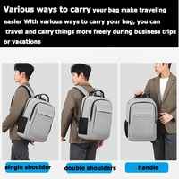 Mochila para Portátil Impermeable, de Gran Capacidad, Antirrobo, para Viajes de Negocios, Universidad o Escuela, Personalizable al por Mayor y de Alta Calidad
