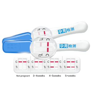 HCG Mujer <span class=keywords><strong>Embarazo</strong></span> Temprano Semana Detección Rod Pen-Auto Medición de orina - Product Image 1