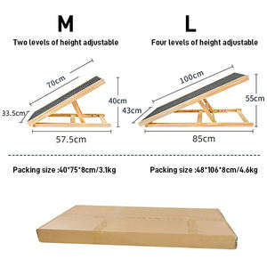 Escaliers en bois <span class=keywords><strong>pour</strong></span> animaux de compagnie personnalisé intérieur sécurité <span class=keywords><strong>chien</strong></span> rampe escaliers échelle Durable grand bois <span class=keywords><strong>pour</strong></span> cadres d'escalade de lit - Product Image 6