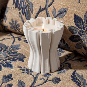 Merlin Living Custom <strong>Candle</strong> Jar Minimalist Ceramic Home <strong>Decor</strong> Luxury Ceramic <strong>Candle</strong> Jars Chaozhou Ceramic Factory Wholesale - Product Image 6