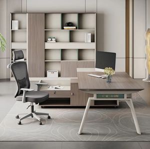 <span class=keywords><strong>Escritorio</strong></span> <span class=keywords><strong>de</strong></span> oficina ejecutivo <span class=keywords><strong>de</strong></span> lujo <span class=keywords><strong>de</strong></span> gama alta, <span class=keywords><strong>escritorio</strong></span> <span class=keywords><strong>de</strong></span> jefe moderno y sencillo, silla <span class=keywords><strong>de</strong></span> <span class=keywords><strong>escritorio</strong></span> <span class=keywords><strong>de</strong></span> oficina cómoda, tomas <span class=keywords><strong>de</strong></span> corriente integradas para Gerentes - Product Image 4