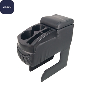 AC-458 Universal Car Center <b>Console</b> Armrest Box Non-Perforated Front Rear Cup Holder Source Factory Direct - Product Image 2