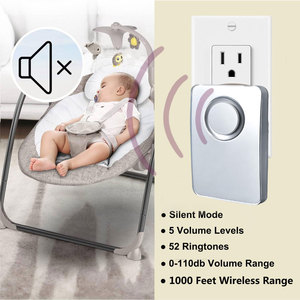 <span class=keywords><strong>Sonnette</strong></span> <span class=keywords><strong>sans</strong></span> <span class=keywords><strong>fil</strong></span> <span class=keywords><strong>longue</strong></span> <span class=keywords><strong>portée</strong></span> 120 m, 36 mélodies, alarme puissante, <span class=keywords><strong>étanche</strong></span> IP44, pour maison, école, <span class=keywords><strong>extérieur</strong></span>, hôtel, télécommande - Product Image 3