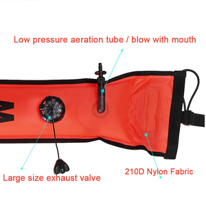 Equipo de Buceo, alta visibilidad, personalizado, marcador de superficie inflable, boya SMB para buceador - Product Image 5