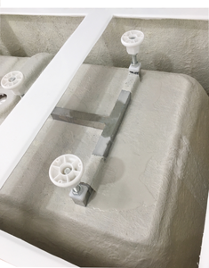 Baignoires profondes en plastique acrylique de 70 pouces pour adultes - Product Image 6