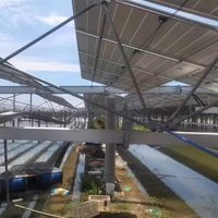 Support de montage au sol pour panneau solaire en aluminium imperméable, pour usage domestique, entrepôt UE