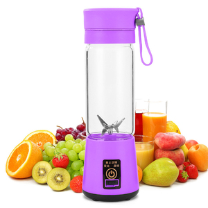 Mixeur de presse-fruits avec batterie Portable, 6 lames, comptoir, mini USB, pour cuisine, 400 ml - Product Image 4