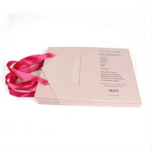 Caja de embalaje de cartón rígido con asa de cinta, apta para unión magnética y personalizable según los requisitos. - Product Image 5