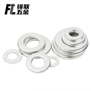 Rondelles plates en fer galvanisé Bocheng M3 M4 M5 M6 M8 M10, zinguées, acier Q235 de qualité A pour l'industrie de la construction - Product Image 2