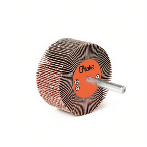 TTAKE Abrasive Cloth Flap <b>Wheel</b> 40x5 Mm 6 Mm Shank 240 Grit <b>Grinding</b> <b>Wheel</b> - Product Image 2