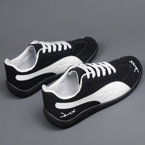 Chaussures pour hommes, surface en cuir, confortables et polyvalentes, nouvelles chaussures rétro, chaussures de sport et de loisirs, chaussures de skate, chaussures pour hommes - Product Image 6