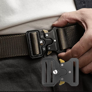 Schnellverschluss-Seitenschnalle 39mm Taktische Taschenschnalle aus Aluminiumlegierung Schwarz Taktische Schnalle für Taschen und Gurte - Product Image 6