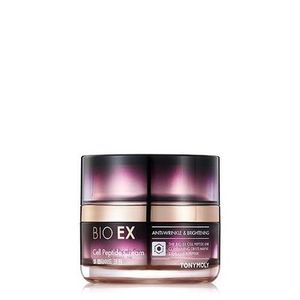 Tony Moly Bio EX Cell Peptide crema viso con acido ialuronico e collagene 2 confezioni maschera e tessuti detergenti per uso domestico