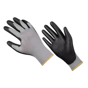 Guantes de Trabajo Modernos Grises de Alta Calidad, Resistentes al Agua y al Calor, con Forro de Algodón Antideslizante, OEM Disponible WG-015, Knives World - Product Image 2