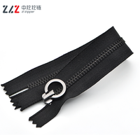 Accessoires de vêtements fermeture éclair en métal pour sac à vêtements fermeture éclair en métal à extrémité fermée