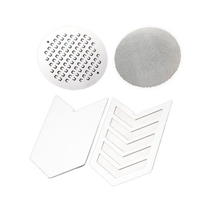 Grille de haut-parleur en acier inoxydable, pièces gravées, usinage sur mesure, précision de 0,01 mm pour accessoires audio - Product Image 1