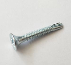 Vis à cloison sèche Volcanita <span class=keywords><strong>Crs</strong></span>, vis à cloison sèche en zinc, tête en bugle, vis à cloison sèche en plâtre, vis à cloison sèche auto-perceuses - Product Image 6