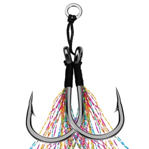 PROBEROS Barco <span class=keywords><strong>de</strong></span> pesca al curricán <span class=keywords><strong>caballo</strong></span> <span class=keywords><strong>de</strong></span> potencia línea principal atada con anzuelo Luya a granel - Product Image 1