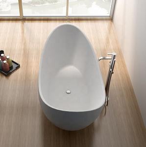 <span class=keywords><strong>Spa</strong></span> utilitaire en forme de croissant grands bains à remous nordiques baignoire en acrylique intégrée sans couture hôtel baignoire européenne indépendante - Product Image 4