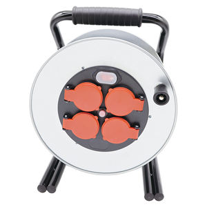 Prise de <span class=keywords><strong>rallonge</strong></span> <span class=keywords><strong>étanche</strong></span> flexible avec enrouleur de cordon d'alimentation rétractable Prix d'usine pour une utilisation en <span class=keywords><strong>extérieur</strong></span> - Product Image 4