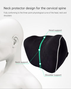 2025 oreiller de soutien de tête confortable oreiller en mousse à mémoire de forme oreiller d'appui-tête de voiture - Product Image 2