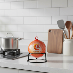 Bola Extintora de Incendios Automática, 90% Polvo Seco ABC, Fácil de Instalar, Fácil de Usar, Supresión Rápida de Incendios, Emite un Sonido de Alarma - Product Image 3