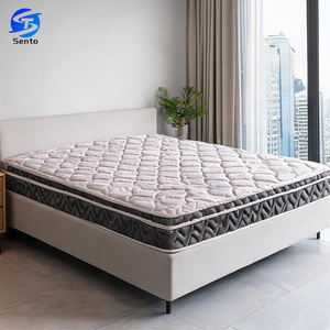 Materasso Wanhua di Alta Qualità, Marca Cinese di Punta, in Tessuto Lavorato a Maglia con 5 Anelli in Acciaio, Spugna ad Alta Densità, Ecologico e Durevole, Misura King Size per Letto <span class=keywords><strong>Matrimoniale</strong></span> - Product Image 3