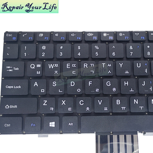 คีย์บอร์ด KR Korean 133S <span class=keywords><strong>ส</strong></span>ำหรับ Prestigio Smartbook 133s Psb133s PSB133S01 HG290-1-US GL-NB871 คีย์บอร์ดโน้ตบุ๊คใหม่ - Product Image 4