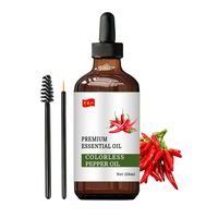Vente en gros d'usine : Huile d'extrait de capsicum incolore naturel pur pour additifs alimentaires et mélanges d'épices