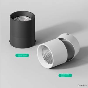 Foco LED Plegable de 12 W con Clasificación IP65, Recorte de 90 mm, Ángulo de Haz Regulable, Luz Lineal de Aluminio Moderna para Oficina en Casa - Product Image 2