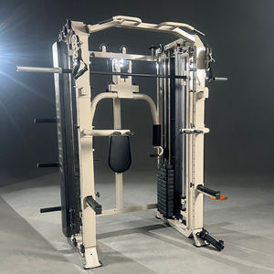 Rack à Squats Commercial Équipement d'Entraînement Musculaire Multifonctionnel Machine Smith pour la Maison - Product Image 1