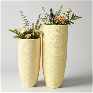 Macetas Modernas de Metal Negro con Acabado Mate, Jarrón de Estilo Industrial para Decoración de Oficina, Maceta para Plantas de Interior - Product Image 6