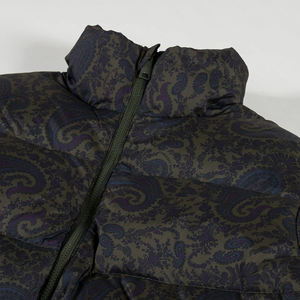 Veste en coton <span class=keywords><strong>ciré</strong></span> à imprimé bloc personnalisé avec logo pour homme, veste d'hiver imperméable, manteau matelassé pour <span class=keywords><strong>femme</strong></span> - Product Image 4