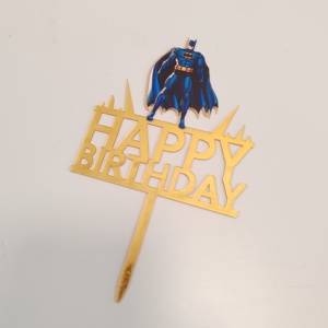 Decoración para Pastel <span class=keywords><strong>de</strong></span> Cumpleaños, Adornos para Cupcakes <span class=keywords><strong>de</strong></span> Superhéroes, Adorno Acrílico <span class=keywords><strong>de</strong></span> <span class=keywords><strong>Spiderman</strong></span> para Pastel <span class=keywords><strong>de</strong></span> Feliz Cumpleaños, Accesorios para Pastel - Product Image 5